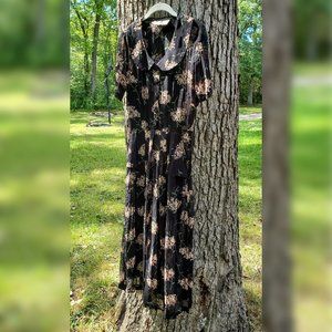 Vintage Sue Wong Floral Dress